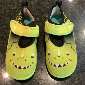 Kids Speedo pool shoes - dinosaur!